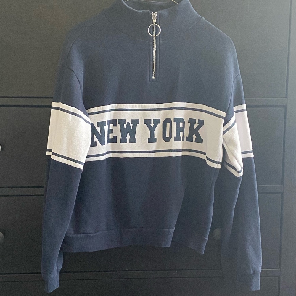 Cute New York Half Zip🏙